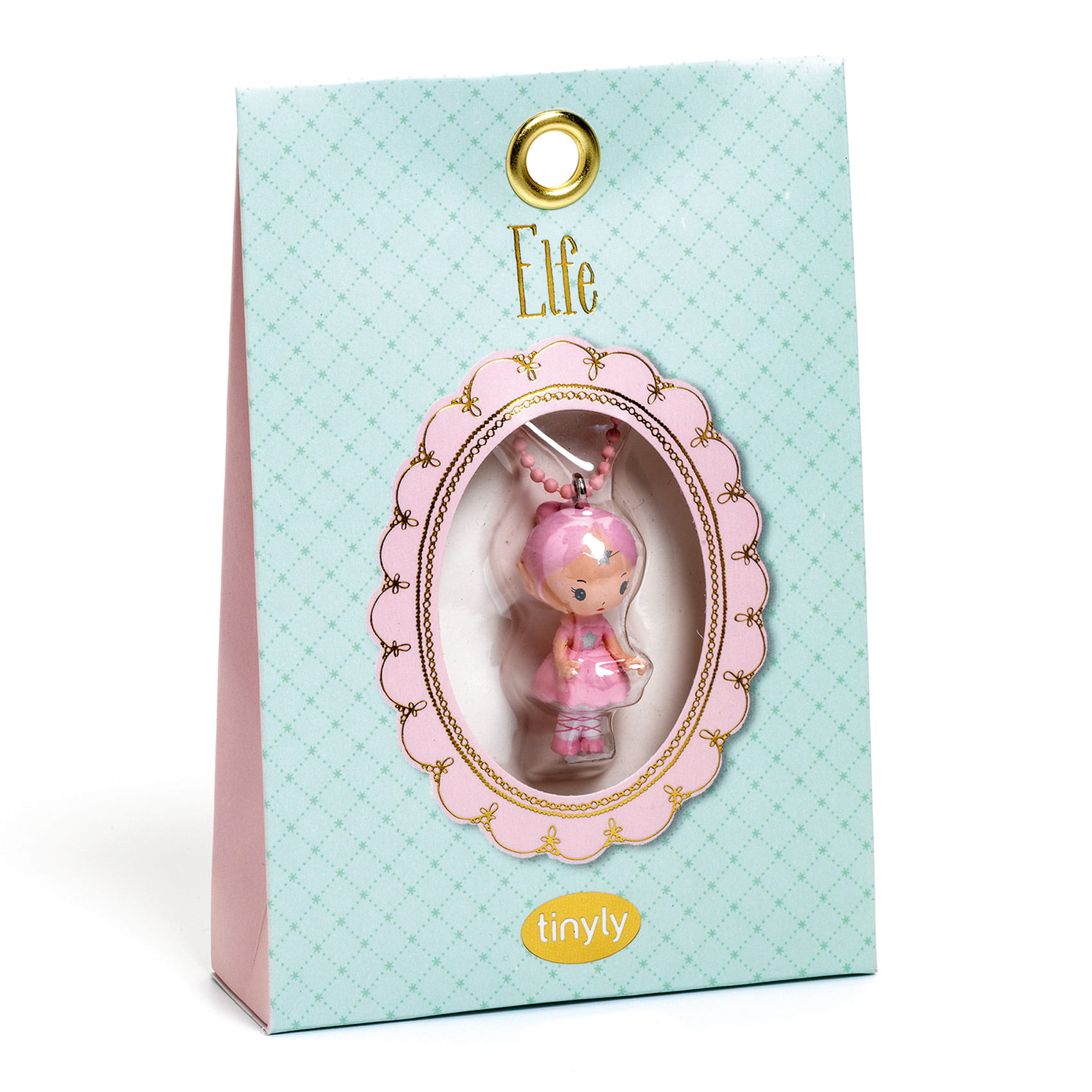 DJ06995-B3D-RVB Djeco: TINYLY naszyjnik Charms laleczka ELFE - obrazek 1