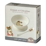 Petit Jour Paris: Ernest i Celestyna Miska z przyssawką + łyżka - obrazek 2