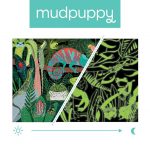 MUDPUPPY: Puzzle świecące w ciemności Żaby i jaszczurki 100 el. 5+ - obrazek 4