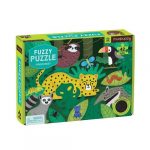 MUDPUPPY: Puzzle sensoryczne Tropikalny las 42 el.