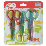 Aladine: NOŻYCZKI tnące wzorki 3 szt. 5+