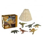 Bones&More: figurka dinozaura - wykopalisko z wulkanu