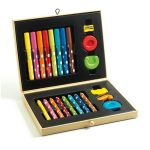 Djeco: Zestaw PLASTYCZNY - kredki, flamastry 18m+ - obrazek 2