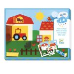 Djeco: Zestaw art. KOLAŻE ZABAWA W CHOWANEGO 3+