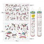 Tyrrell Katz: jednorożce - naklejki ścienne