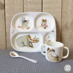 petit jour paris: Ernest i Celestyna - TALERZ Z PRZEGRÓDKAMI - obrazek 2