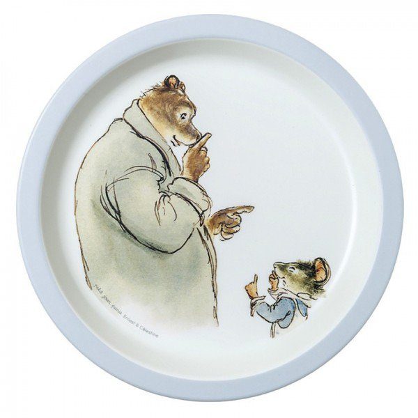 petit jour paris: Ernest i Celestyna - Talerz 18cm