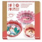 Djeco: Zestaw artystyczny - koszyczki KWIATY 6+