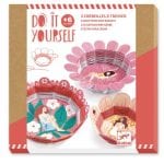 Djeco: Zestaw artystyczny - koszyczki KWIATY 6+