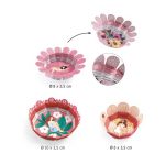 Djeco: Zestaw artystyczny - koszyczki KWIATY 6+ - obrazek 2