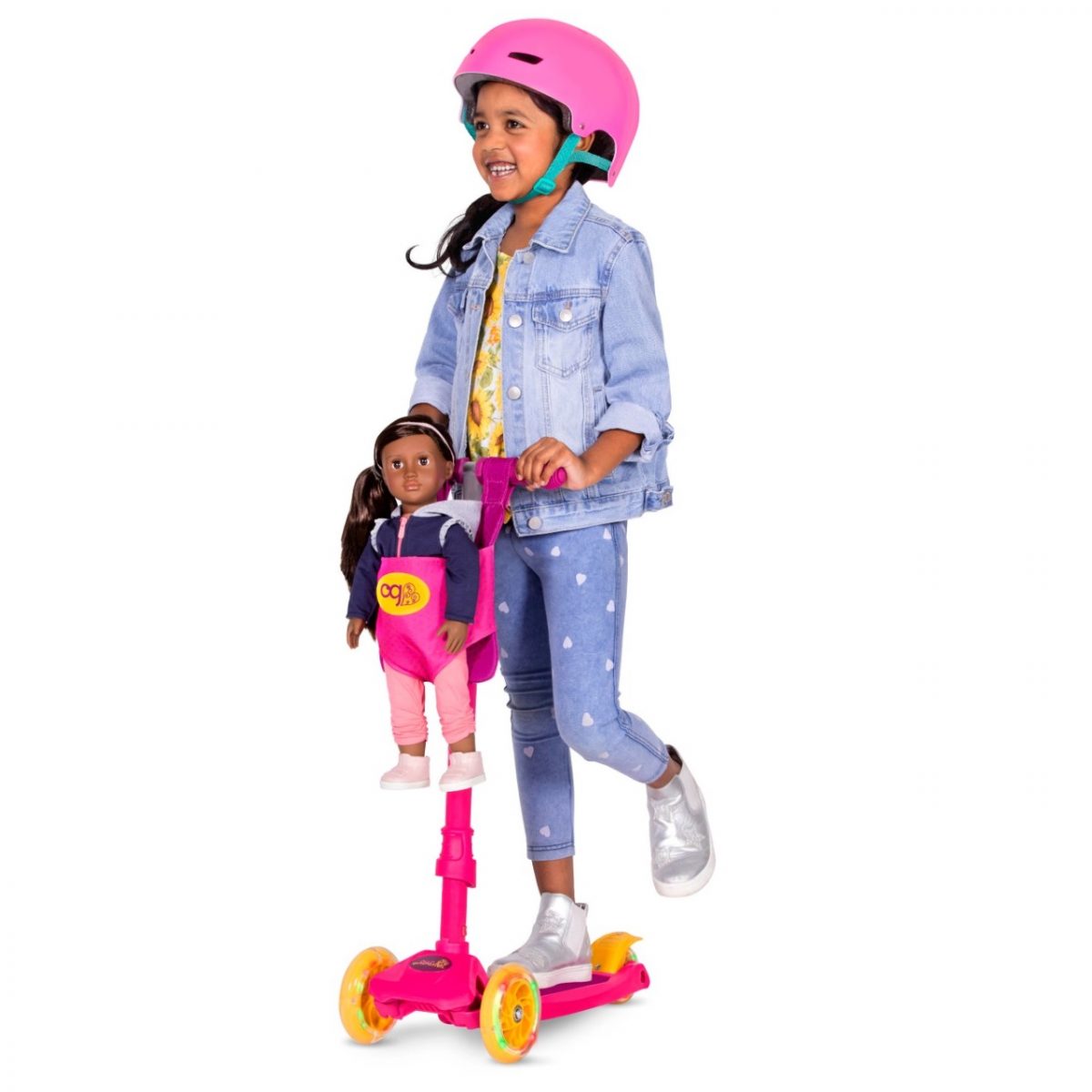 Our Generation: Hulajnoga – By My Side Scooter 3+ - obrazek 2