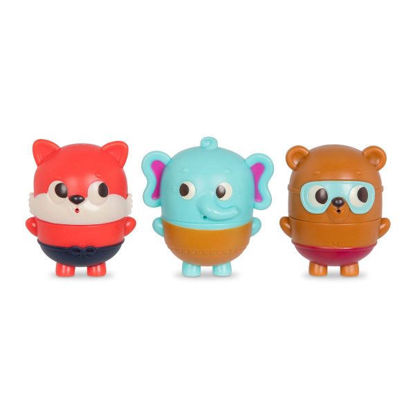 B.TOYS: Squish & Splash – zestaw 3 rozkręcanych sikawek