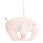 Bamboom: Przytulanka Różowy Słonik 26cm 0m+