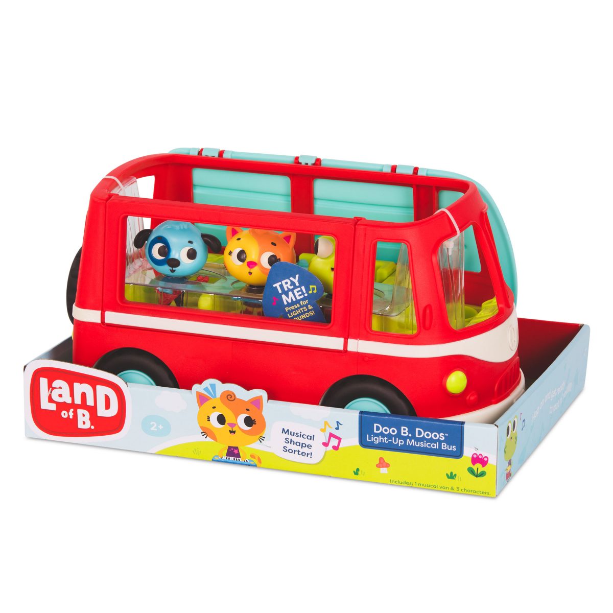 B.TOYS: Doo B. Doos – MUZYCZNY autobus z wesołymi pasażerami - obrazek 3