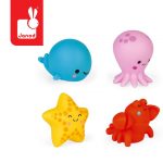 JANOD: Zestaw do kąpieli 4 zwierzątka morskie 10m+