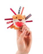 Lilliputiens: Książeczka z mini-pacynką wielofunkcyjna Lew Jack 9m+ - obrazek 5