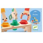 Djeco: Drewniany stół warsztat BRICOLOU 18m+ - obrazek 2