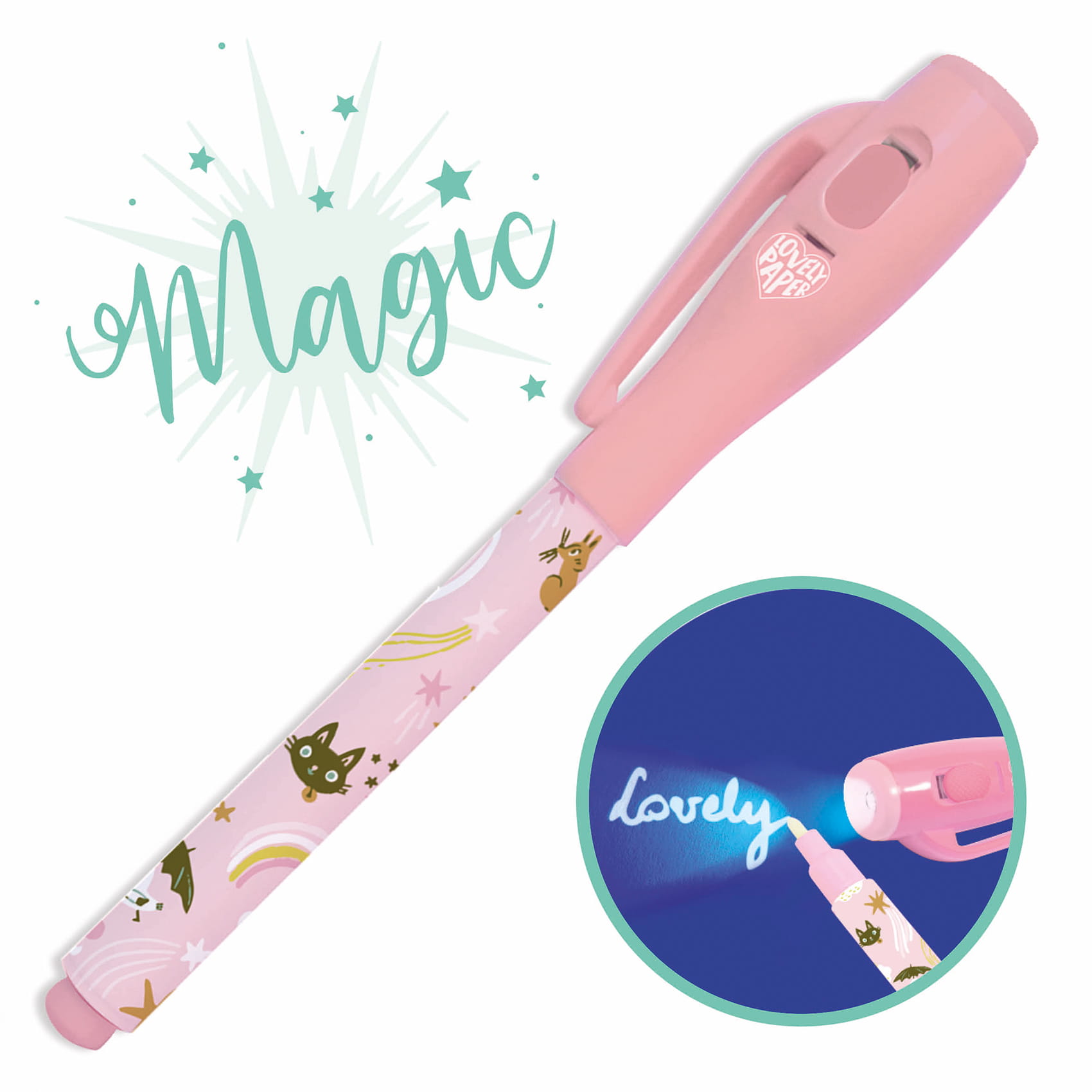 DD03765-C1-RVB Djeco: lovely paper - Magiczny długopis Lucille - obrazek 1