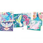 CREA LIGN: zestaw kreatywny Brokatowe Ptaki 5+ - obrazek 3