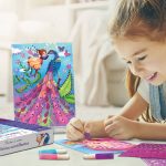 CREA LIGN: zestaw kreatywny Brokatowe Ptaki 5+ - obrazek 2