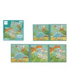 Scratch: Puzzle magnetyczne / książka - Dino 2 obrazki 20 EL. 3+