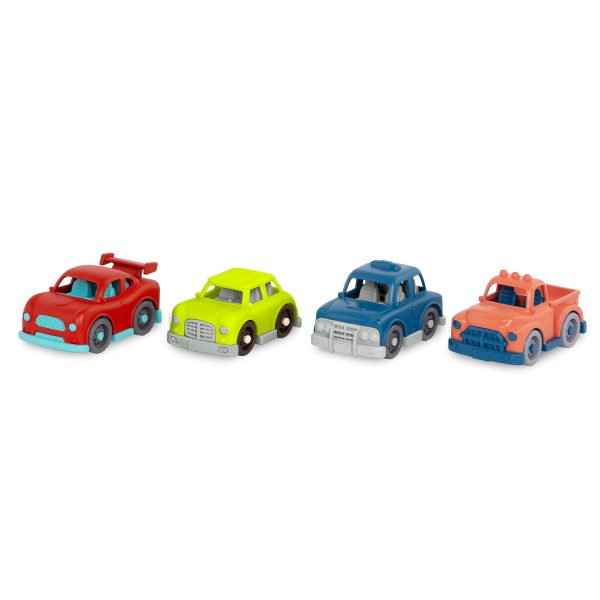 B.Toys: Zestaw 4 autek – 4 MINI RIDERS