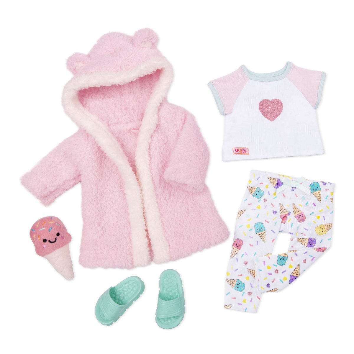 Our Generation: Zestaw ubranek dla lalek 46CM – ICE CREAM DREAMS - obrazek 1