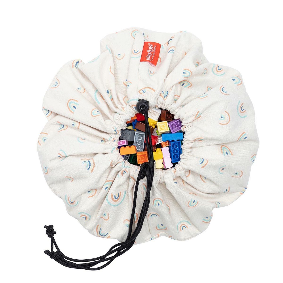 Play&Go Worek na Zabawki Mini Rainbow - obrazek 1