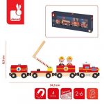 Janod: Pociąg drewniany Straż pożarna - obrazek 3