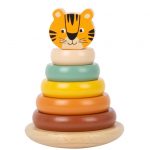 SMALL FOOT: piramida układanka TYGRYS 12m+