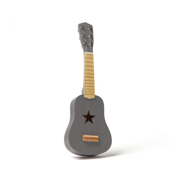 Kids Concept: drewniana gitara dla dziecka DARK GREY