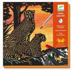 Djeco: Zestaw ART z pastelami - POD ŚWIATŁO 6+