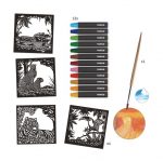 Djeco: Zestaw ART z pastelami - POD ŚWIATŁO 6+ - obrazek 4