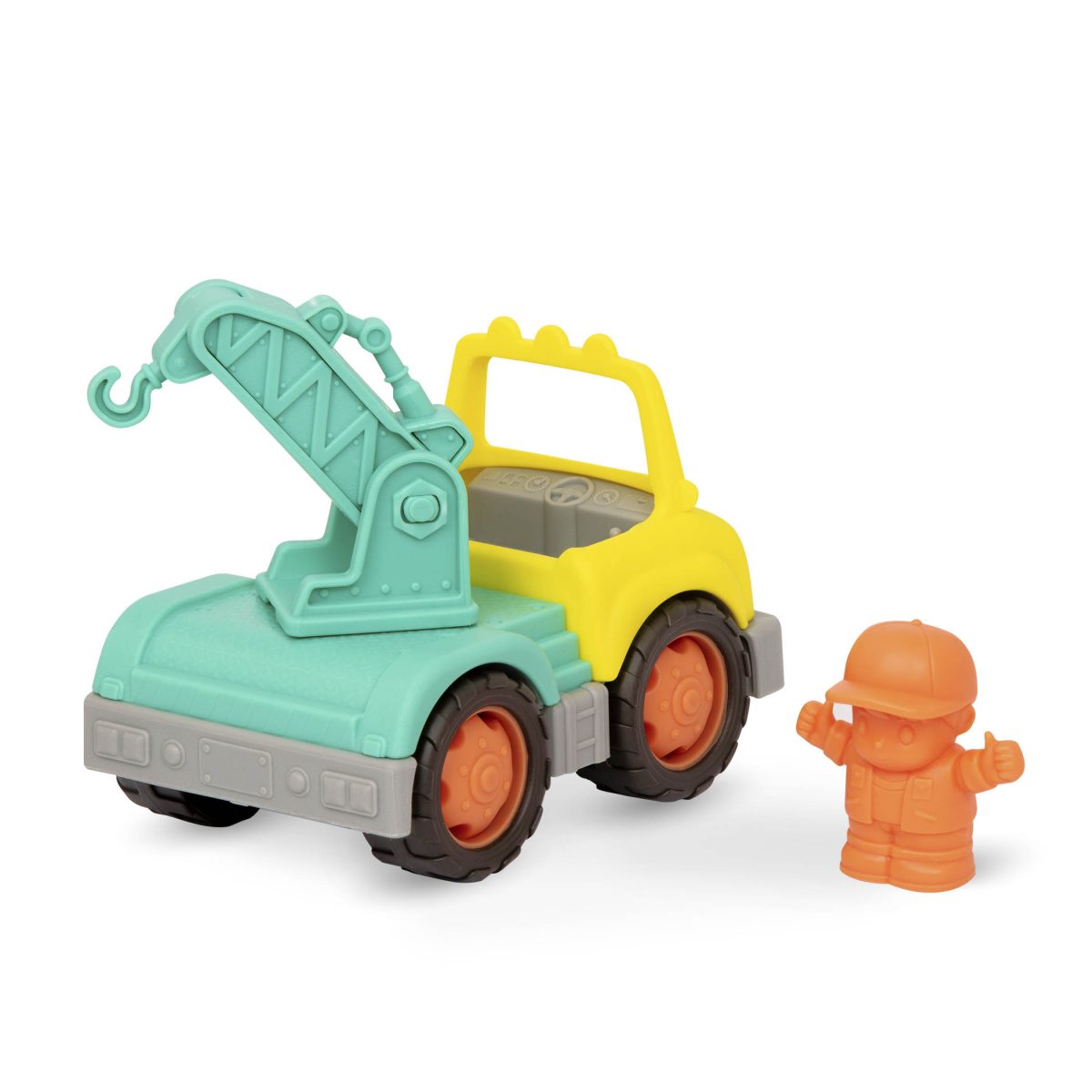 VE1048_DP_B B.TOYS: Zestaw samochodów budowlanych – CONSTRUCTION VEHICLES - obrazek 6
