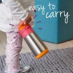 B.box: Bidon termiczny stalowy, 350 ml, Blue Slate - obrazek 4