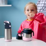 B.box: Bidon termiczny stalowy, 350 ml, Indigo Rose - obrazek 2