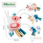 Lilliputiens: Książeczka aktywizująca Flaming Anais 9 m+ - obrazek 2