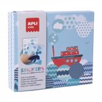Apli Kids: Zestaw z naklejkami - Statek