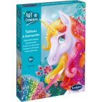 SentoSphere: zestaw art z diamentami JEDNOROŻEC 8+