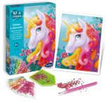 SentoSphere: zestaw art z diamentami JEDNOROŻEC 8+ - obrazek 2