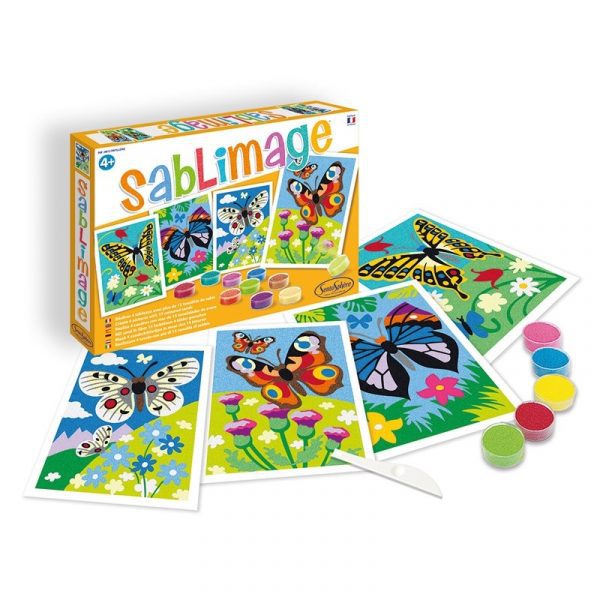 SentoSphere: zestaw ART piasek Sablimage MOTYLE 4+