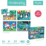 MUDPUPPY: Puzzle progresywne „Uważność” 4, 6, 9 i 12 el. 2+ - obrazek 3