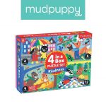 MUDPUPPY: Puzzle progresywne „Życzliwość” 4, 6, 9 i 12 el. 2+