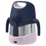 B.box: Termos na jedzenie 335 ml, Indigo Rose