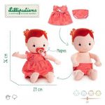 LILLIPUTIENS: Duża lalka dzidziuś Rose 36cm 2+ - obrazek 7