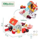 Lilliputiens: Rozkładany domek Farma 18m+ - obrazek 4