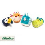 Lilliputiens: miękkie klocki wielofunkcyjne Dżungla 6m+