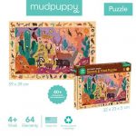 MUDPUPPY: Puzzle obserwacyjne Amerykańska pustynia 64 el. 4+ - obrazek 4