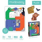 MUDPUPPY: puzzle Wszyscy razem Dżungla 10 el. 3+ - obrazek 3