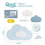 QUUT: Mata piankowa Chmurka Dusty blue - obrazek 5